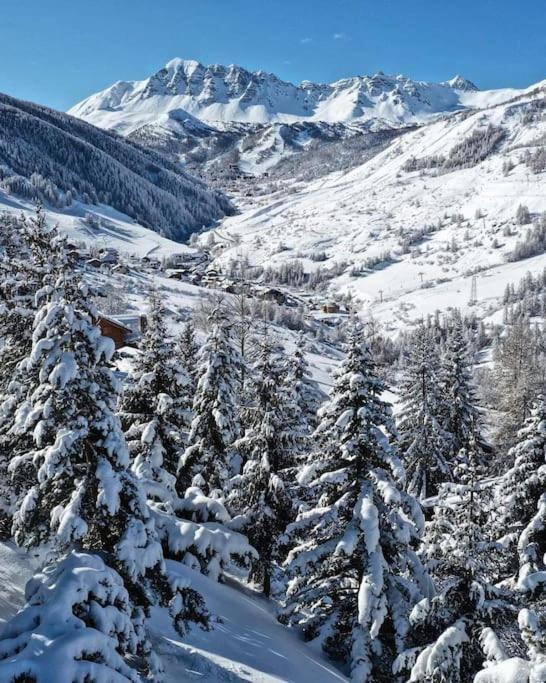 T2/3 6Pers & Pied Des Pistes & Piscine Chauffee Lägenhet Vars  Exteriör bild